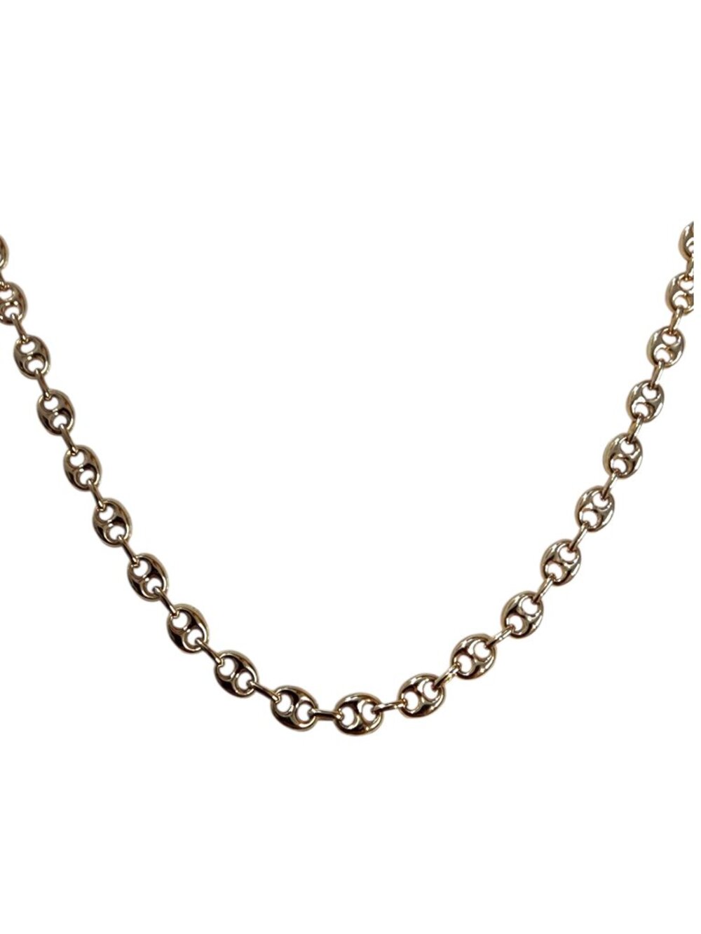 14K Yellow Gold Mariner Link Chain 30" #25311